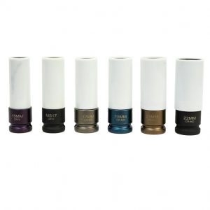 Impact Socket Set (6-Piece), 6PC Socket Set (Dr.1/2", MS17&15/17/19/21/22mm)