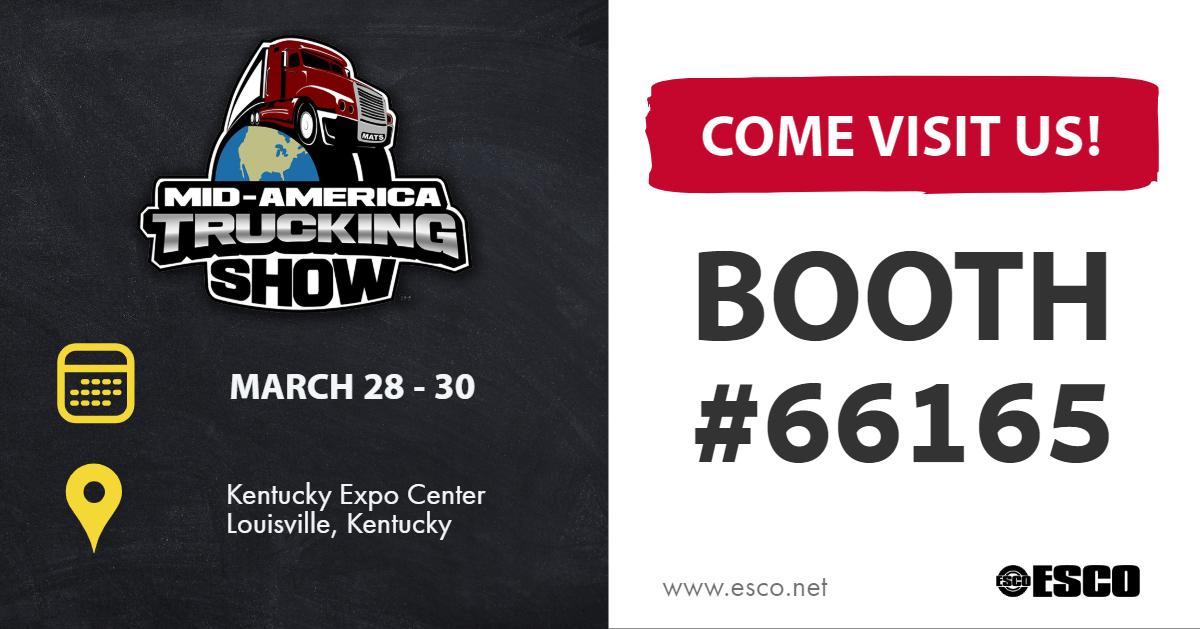 ESCO - MATS 2019 Booth Location